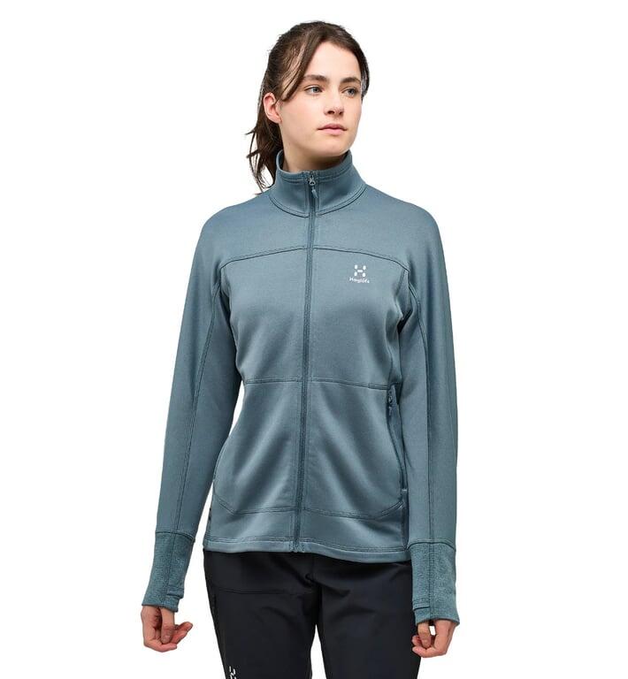 HAGLOFS Bluza damska Betula Jacket Women steel blue-L