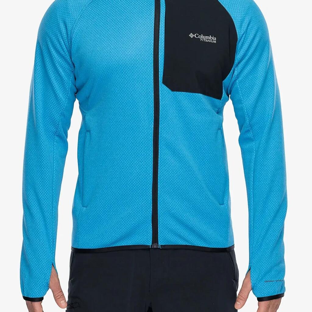 Bluza bez kaptura męska Columbia Triple Canyon Grid Fleece Full Zip II