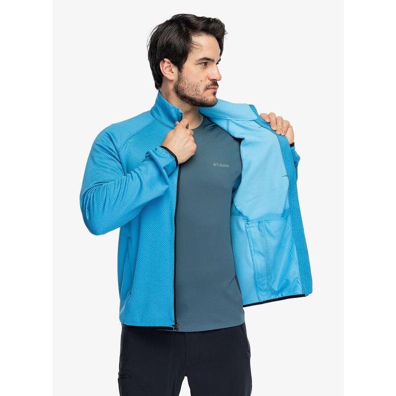 Bluza bez kaptura męska Columbia Triple Canyon Grid Fleece Full Zip II