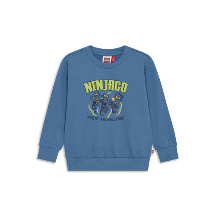 Bluza Bawełniana Chłopięca LEGO Ninjago Sian301 Niebieska