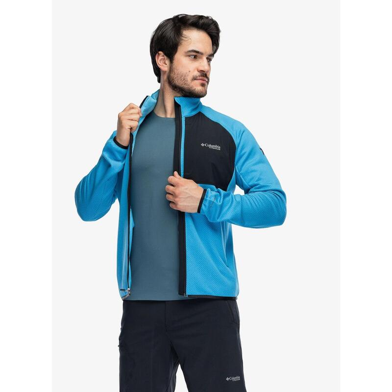 Bluza bez kaptura męska Columbia Triple Canyon Grid Fleece Full Zip II