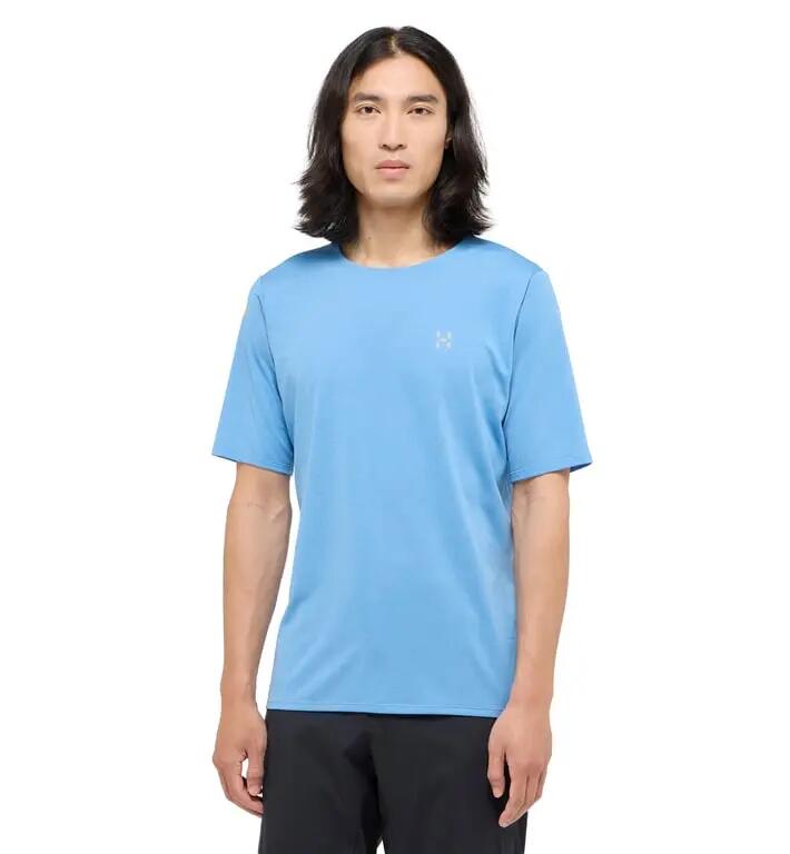 HAGLOFS Koszulka męska L.I.M Ridge Tee Men sky blue-XL 5/7