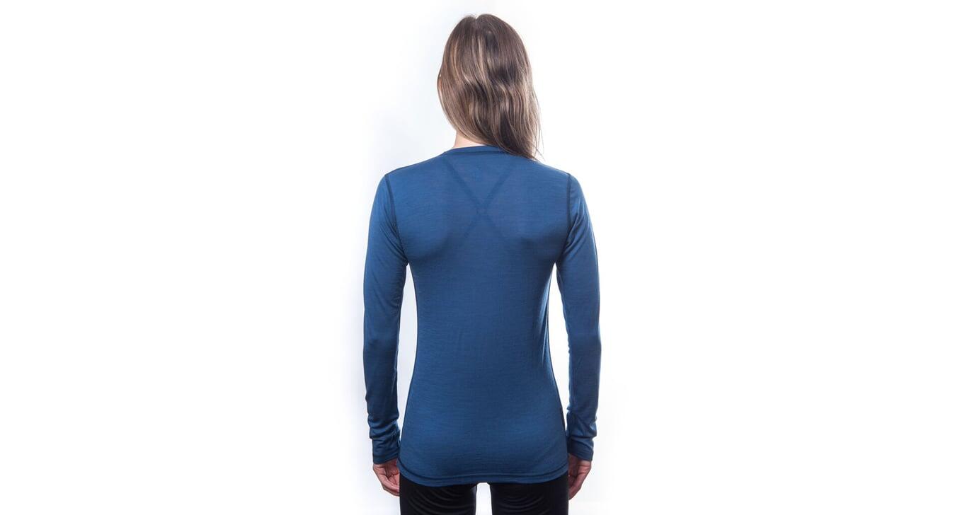 SENSOR Koszulka damska Merino Air Tee LS Wom deep blue-L 3/5