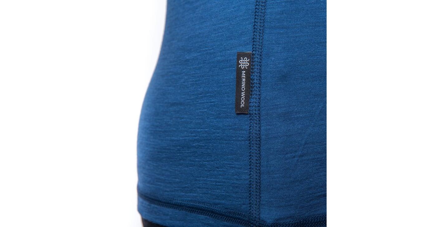 SENSOR Koszulka damska Merino Air Tee LS Wom deep blue-L 5/5