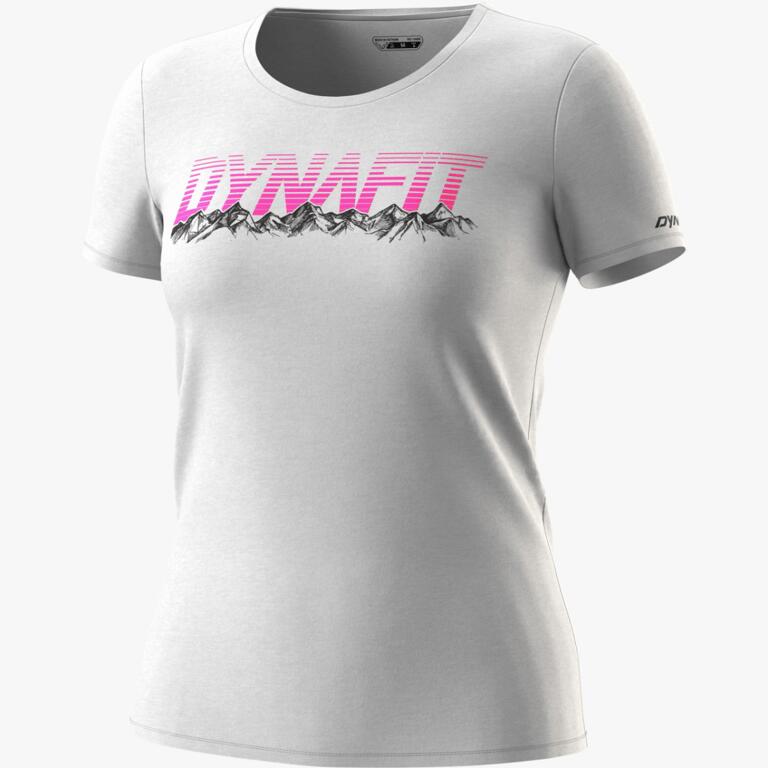 DYNAFIT Koszulka damska Graphic Cotton W S/S Tee nimbus/range-M 2/2