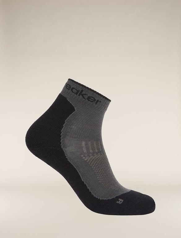 ICEBREAKER Skarpety damskie W Merino Hike+ Light Mini obsidian/black-L 1/3