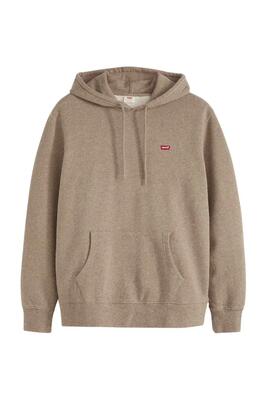 Sweater - sport - heren - housemark - regular melange - taupe