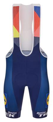 Pantaloncini Santini Team Lidl-Trek 2025 Uomo Blu