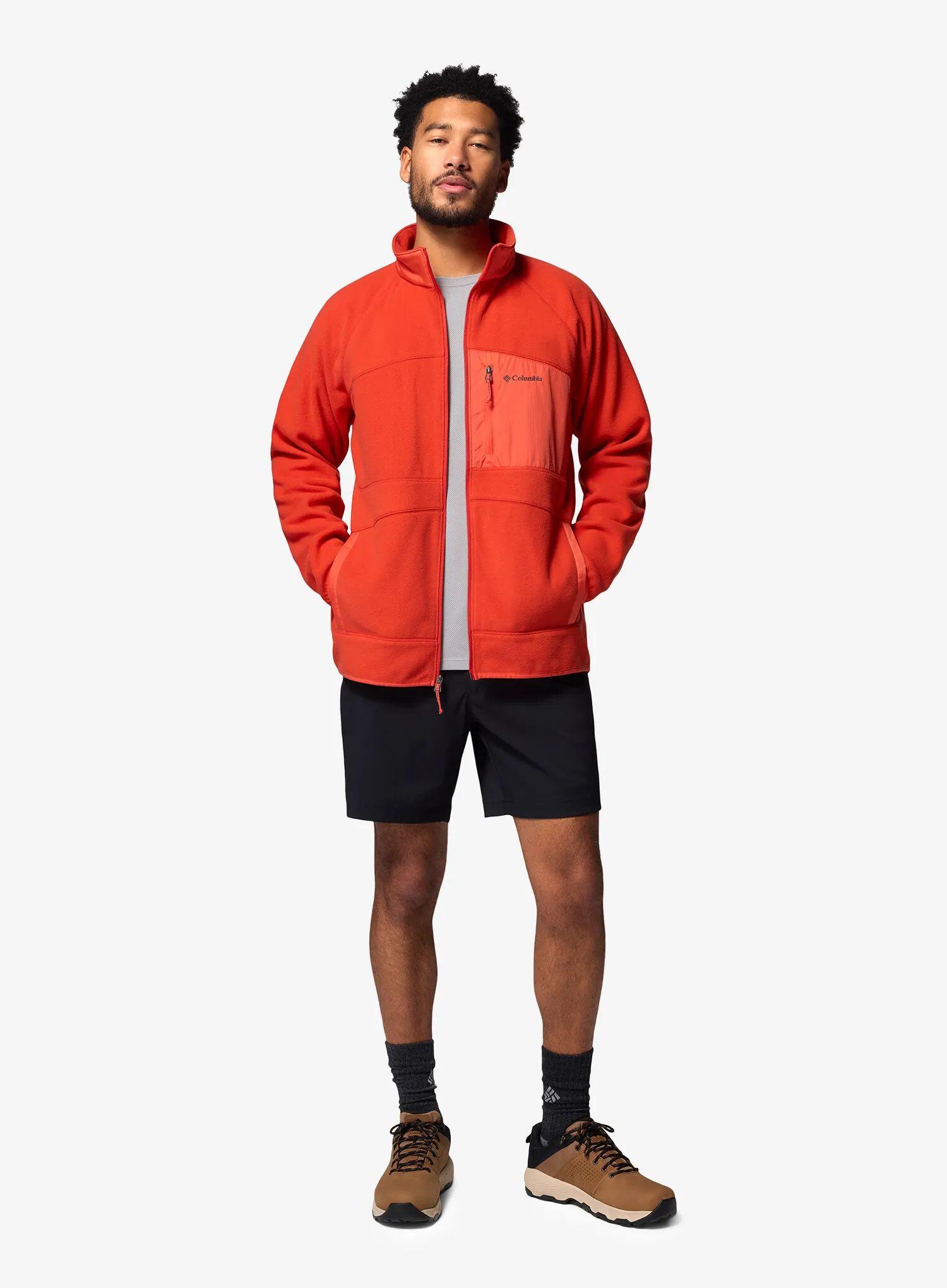 Polar męski Columbia Fast Trek Overlay Full Zip 3/7