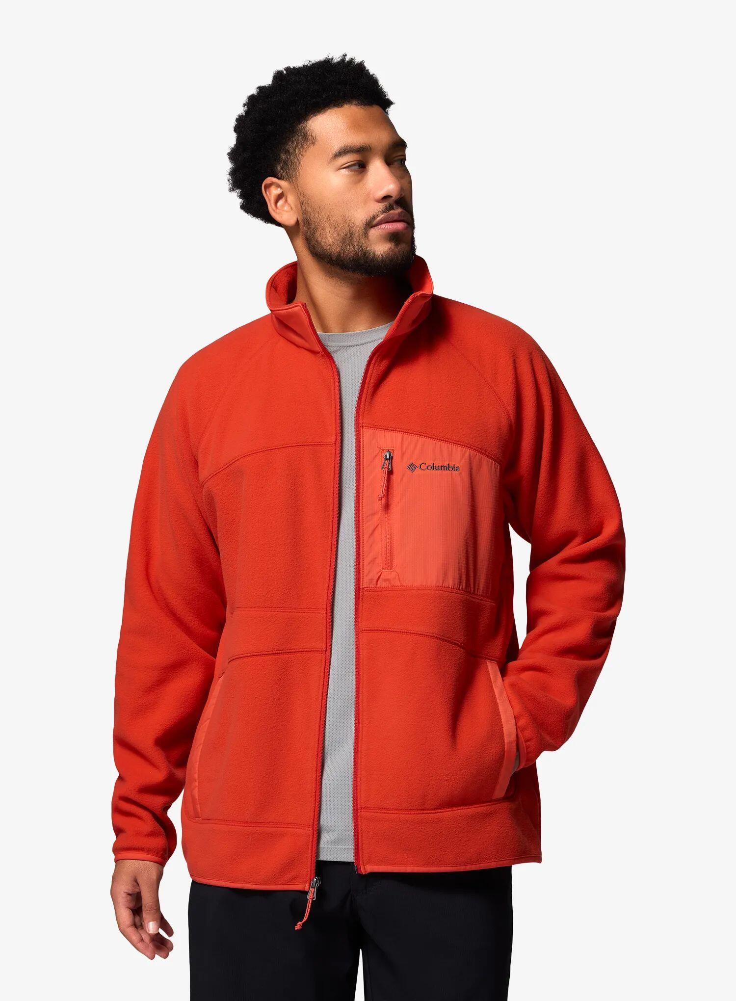 Polar męski Columbia Fast Trek Overlay Full Zip 5/7