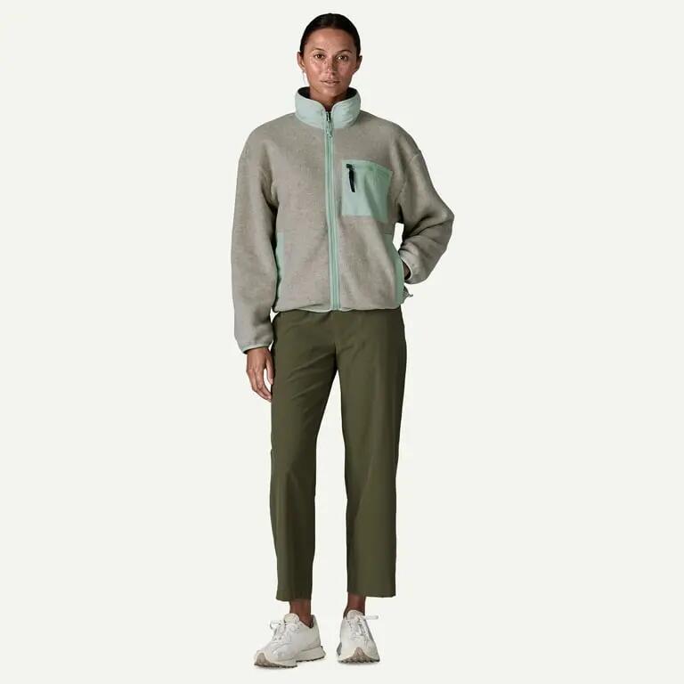 PATAGONIA Bluza damska W's Synch Jkt oatmeal heather w/thin ice-L 3/3
