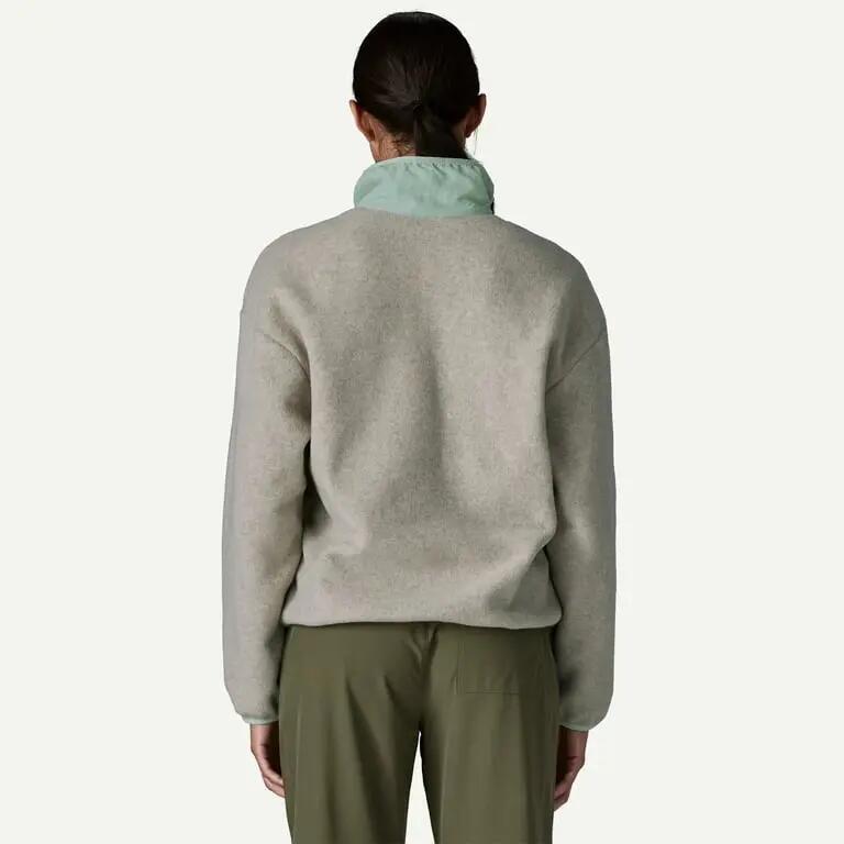 PATAGONIA Bluza damska W's Synch Jkt oatmeal heather w/thin ice-L 2/3
