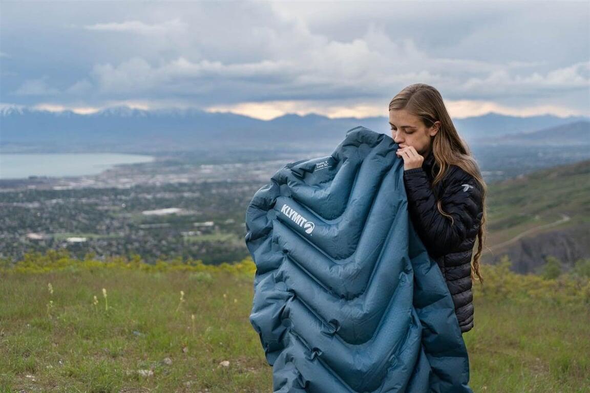 KLYMIT Materac dmuchany Static V Luxe SL Sleeping Pad blue 6/7