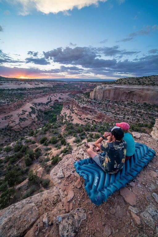 KLYMIT Materac dmuchany Static V Luxe SL Sleeping Pad blue 7/7