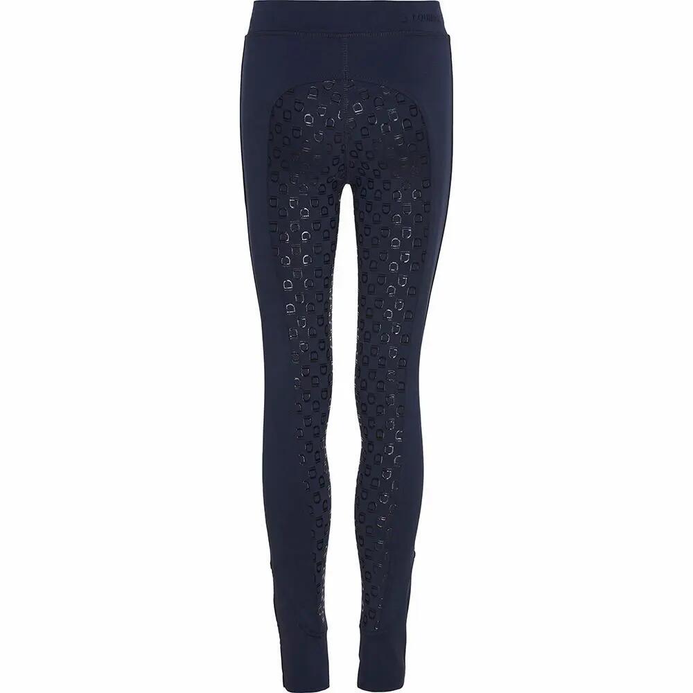 Legging de equitação full grip para rapariga Equipage Dai 2/2