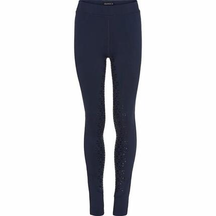 Legging équitation full grip fille Equipage Dai