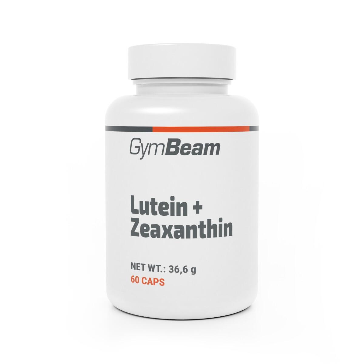 GYMBEAM Karotenoidový komplex Lutein + Zeaxanthin kapsle veganský