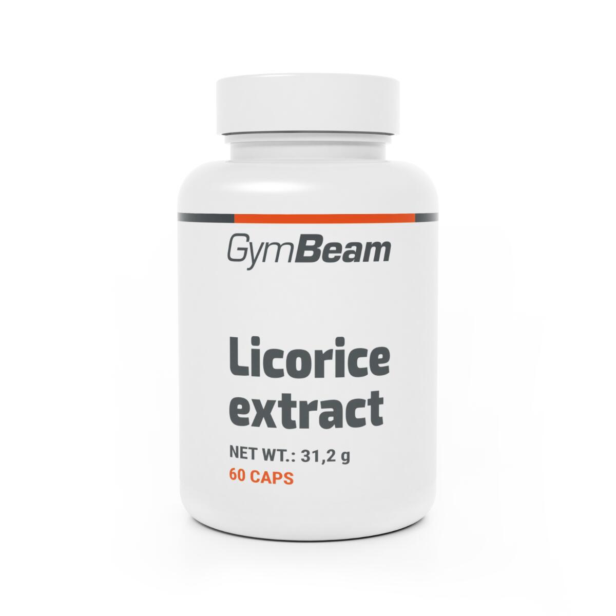 GYMBEAM Extrakt z lékořice kapsle 5:1