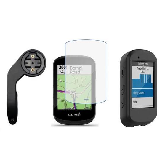 kit garmin edge 530 funda + vidrio + soporte