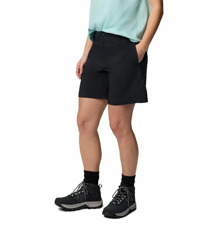 COLUMBIA Spodenki trekkingowe damskie Silver Ridge Utility Short black-14 2/6