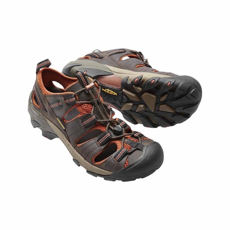 KEEN Buty trekkingowe męskie Arroyo II black olive/bombay brown-40 3/7