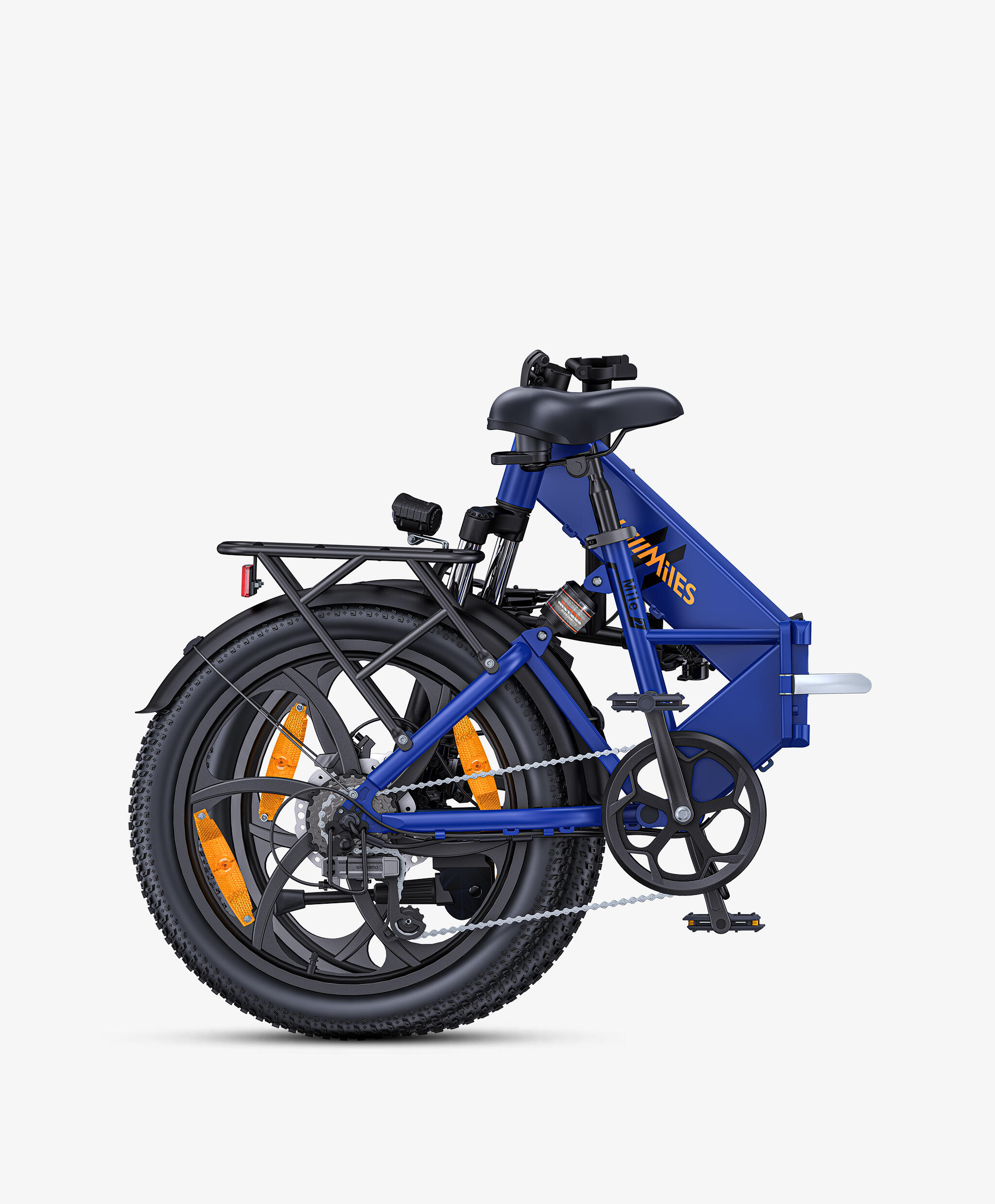 Bicicletta elettrica pieghevole HillMiles Mile2 con autonomia di 100 km e pneuma 5/6
