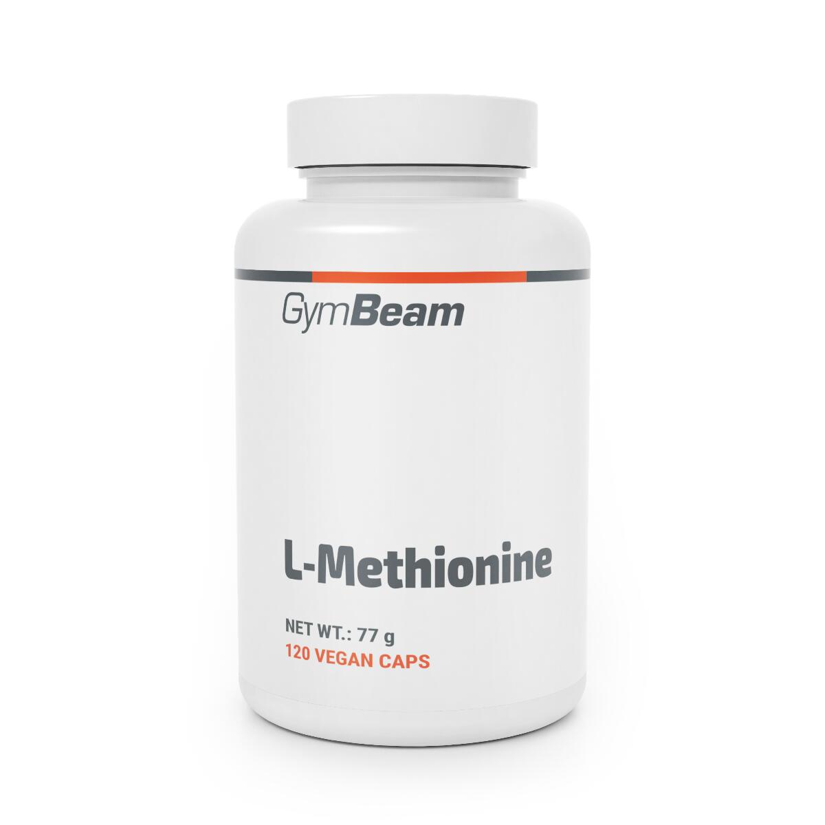 GYMBEAM Aminokyseliny L-Methionin 120 kapslí