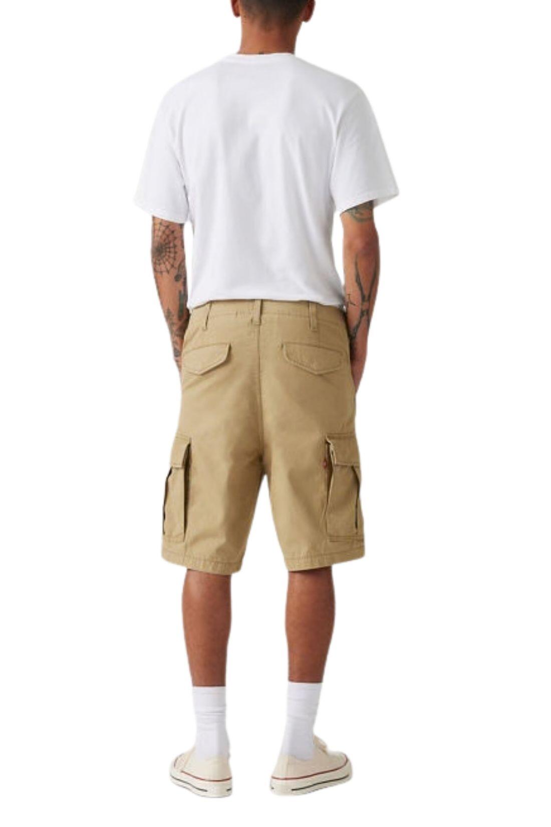 Bermudas - Casual - Hombre - Relaxed, bolsillos cargo - Carrier Cargo - beige. 2/6
