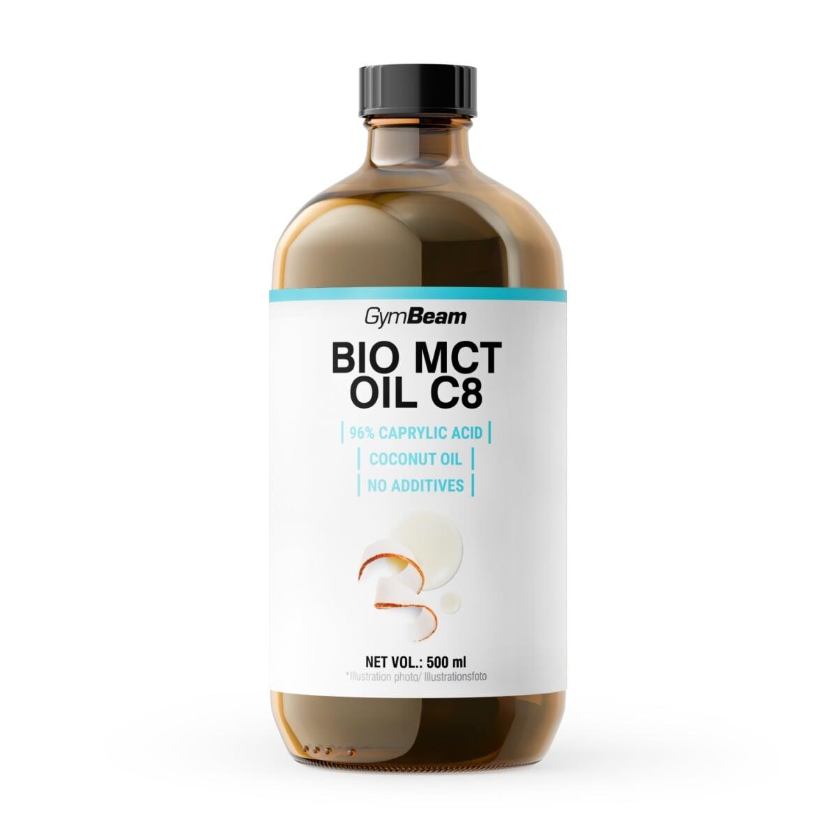 Olej MCT C8 płyn BIO 500 ml