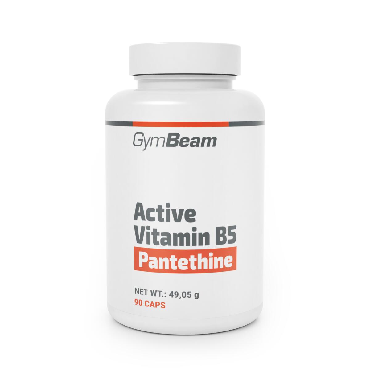 GYMBEAM Vitamín B5 Pantethin 90 kapslí