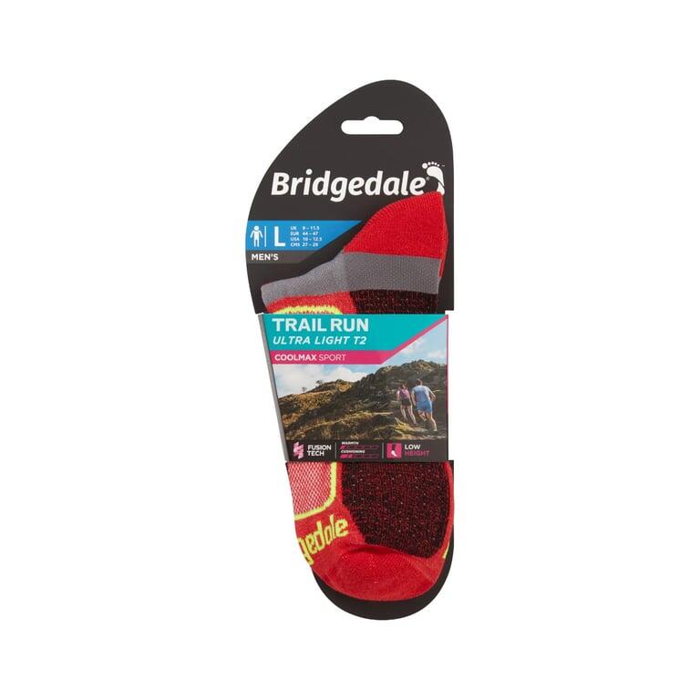 BRIDGEDALE Trail Run UltraLight T2 Coolmax Sport Low red-M 3/3