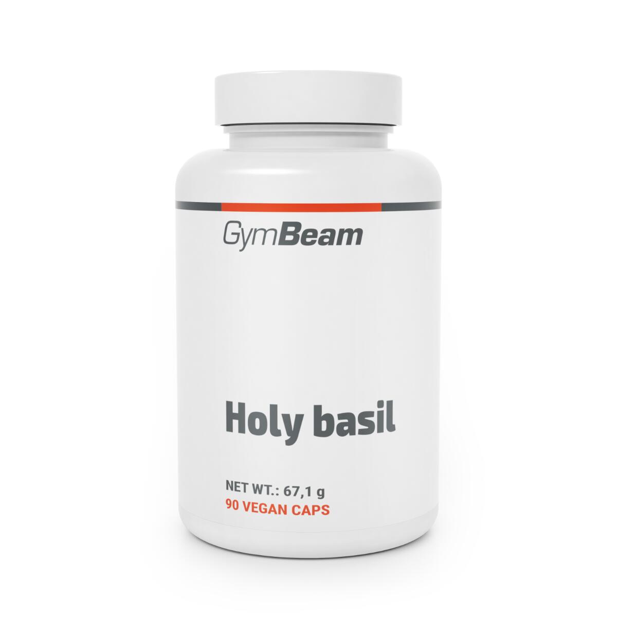 GYMBEAM Extrakt z bazalky posvátné 2,5 % kyseliny ursolové 90 kapslí