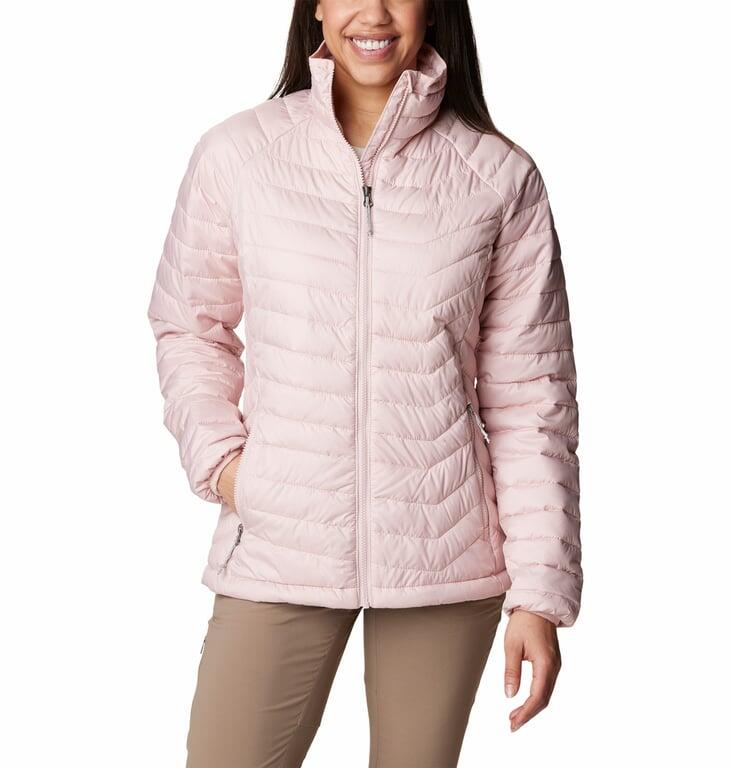COLUMBIA Kurtka damska Powder Lite Jacket dusty pink-M 1/7