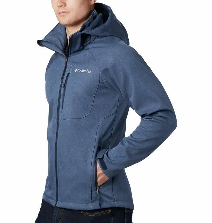 COLUMBIA Kurtka softshell męska Cascade Ridge II Softshell collegiate navy-S 3/7