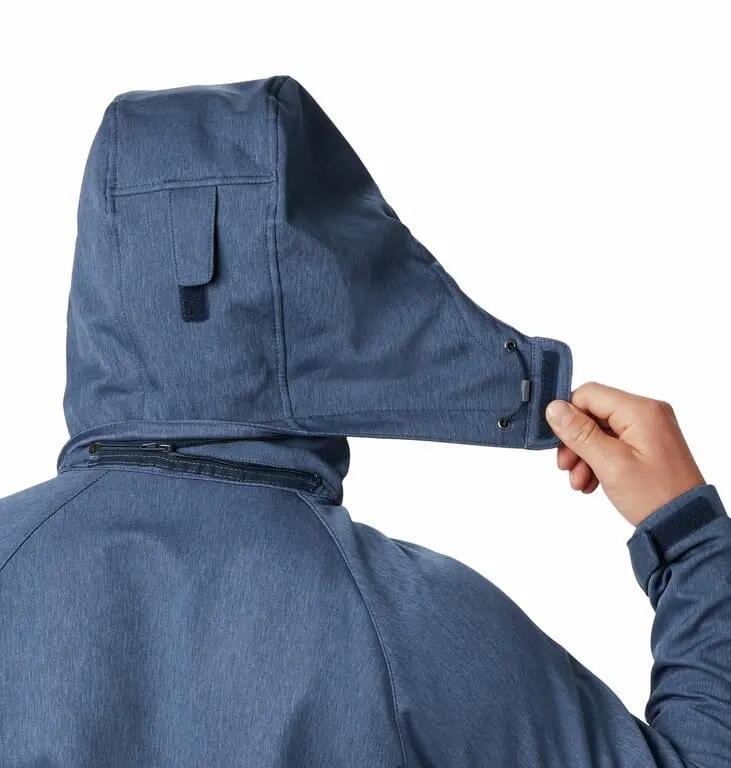 COLUMBIA Kurtka softshell męska Cascade Ridge II Softshell collegiate navy-S 5/7