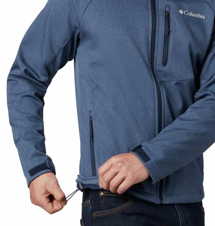 COLUMBIA Kurtka softshell męska Cascade Ridge II Softshell collegiate navy-S 4/7