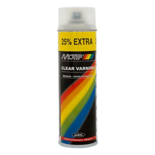 Motip Clear Matt Spray Varnish 500 ml