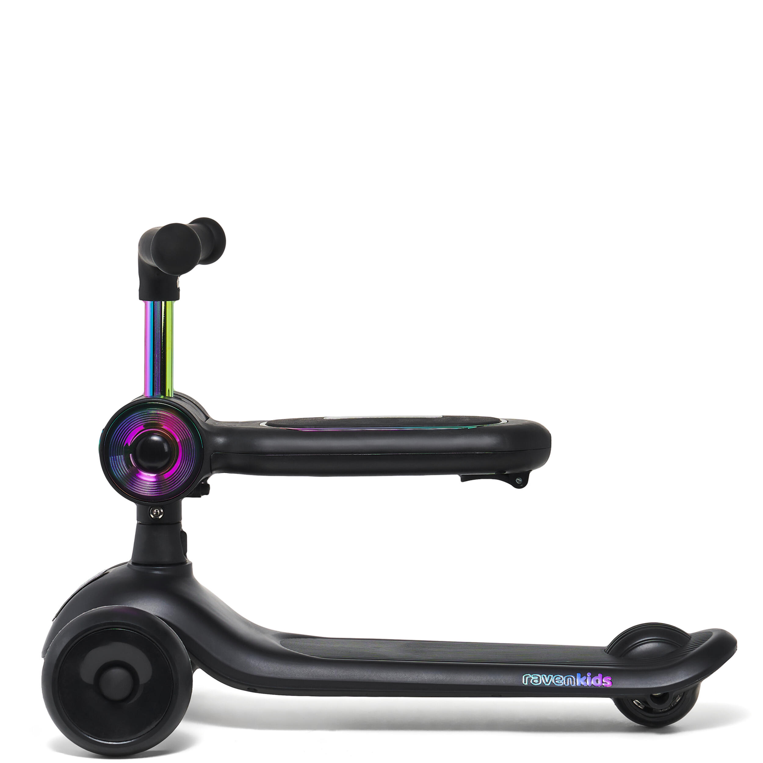 Vélo-trottinette 2-en-1 pour enfants Lumiloo avec plateforme lumineuse LED 3/7