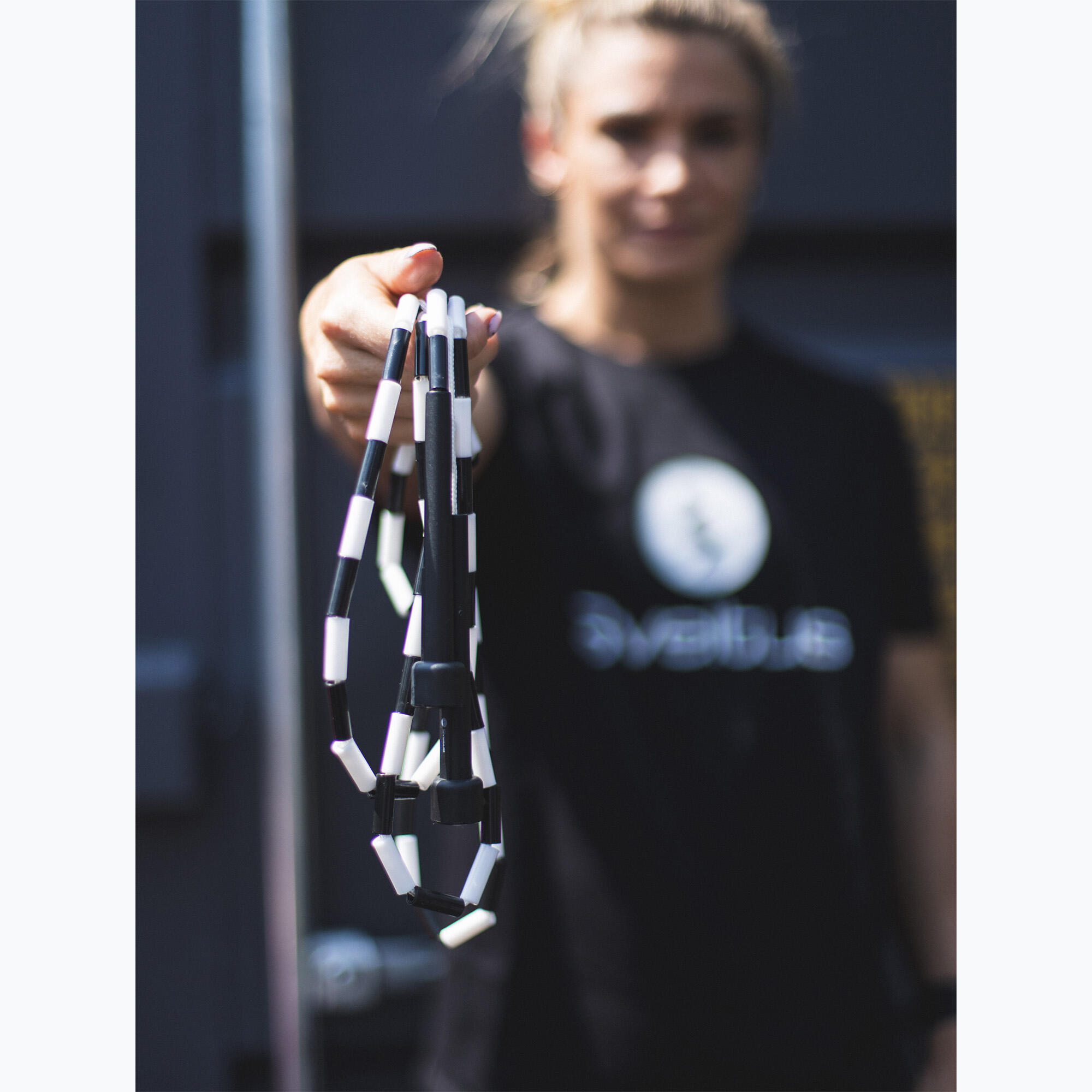 Skakanka Sveltus Crossovers 274 cm black/white 2/7