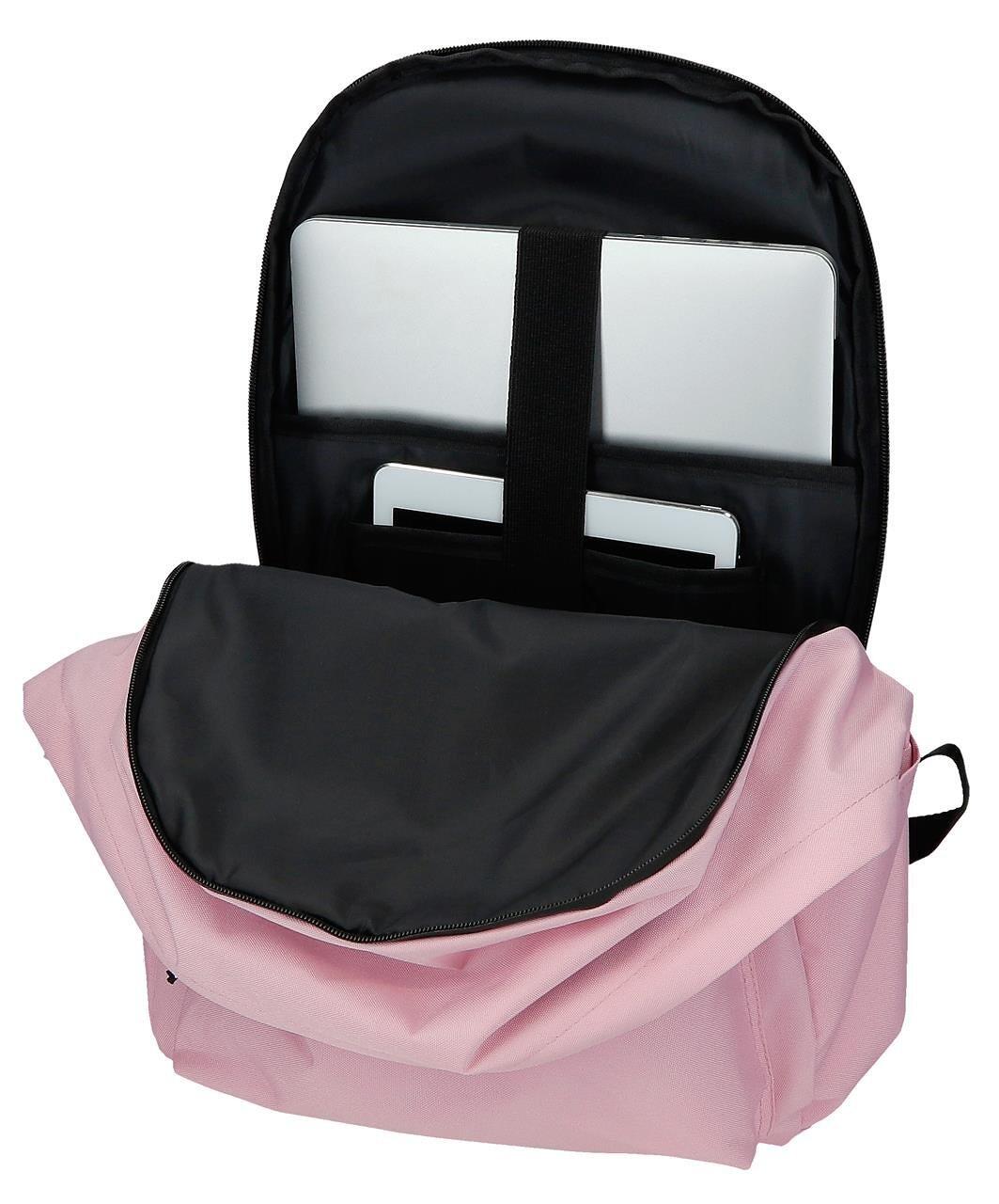 Mochila escolar porta-portátil Reebok Boston 44 cm Rosa 3/5