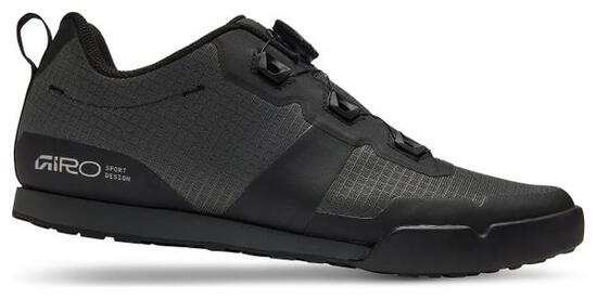 Chaussures VTT pour Pédale Plate Giro Tracker BOA Noir