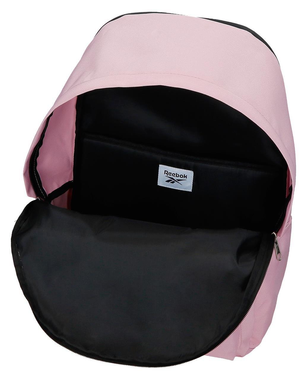 Mochila escolar porta-portátil Reebok Boston 44 cm Rosa 5/5