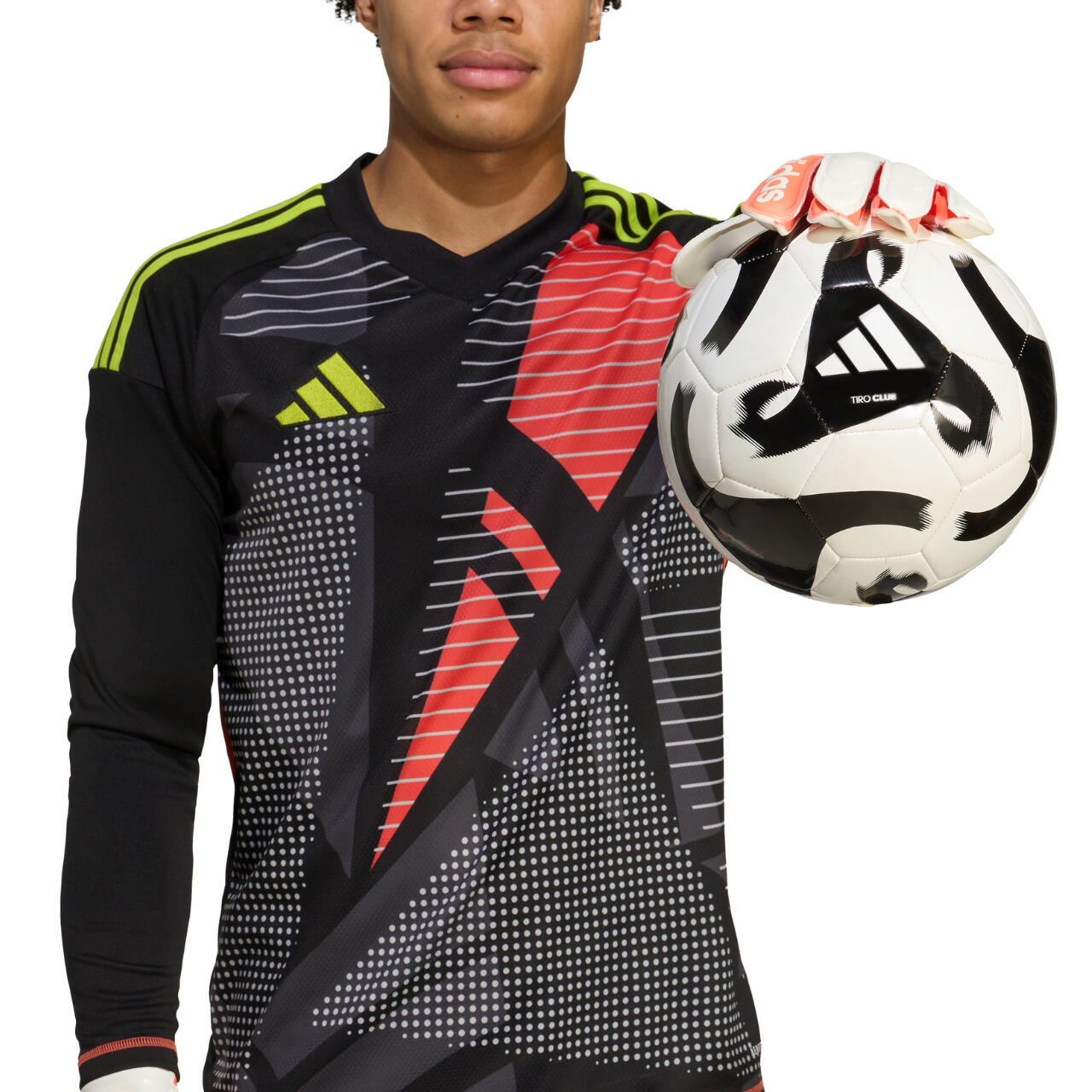 ADIDAS Copa Glove Club - Guantes de portero, blanco y naranja 7/7