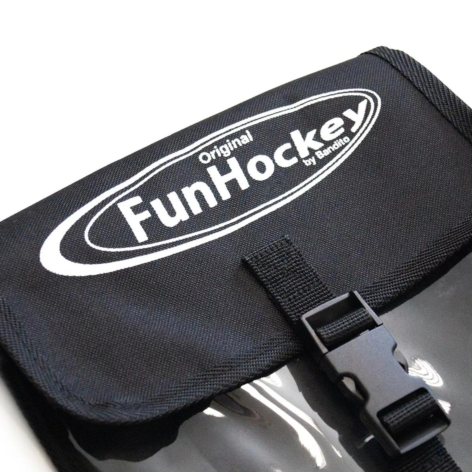 Kids - Hockey - Set - 4 Schläger und 4 Bälle - fun - rot-gelb 3/6