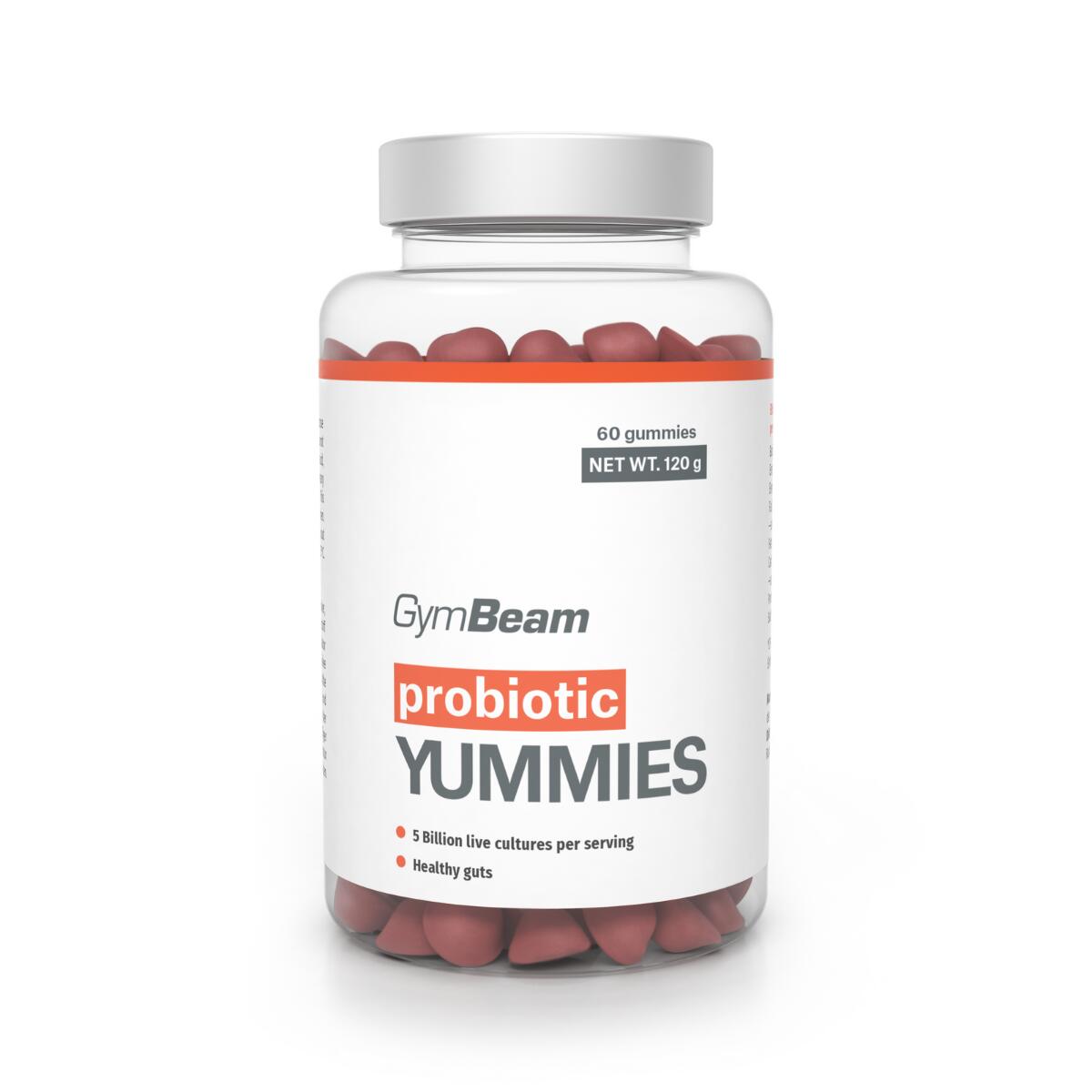 GYMBEAM Probiotika Yummies želé třešeň
