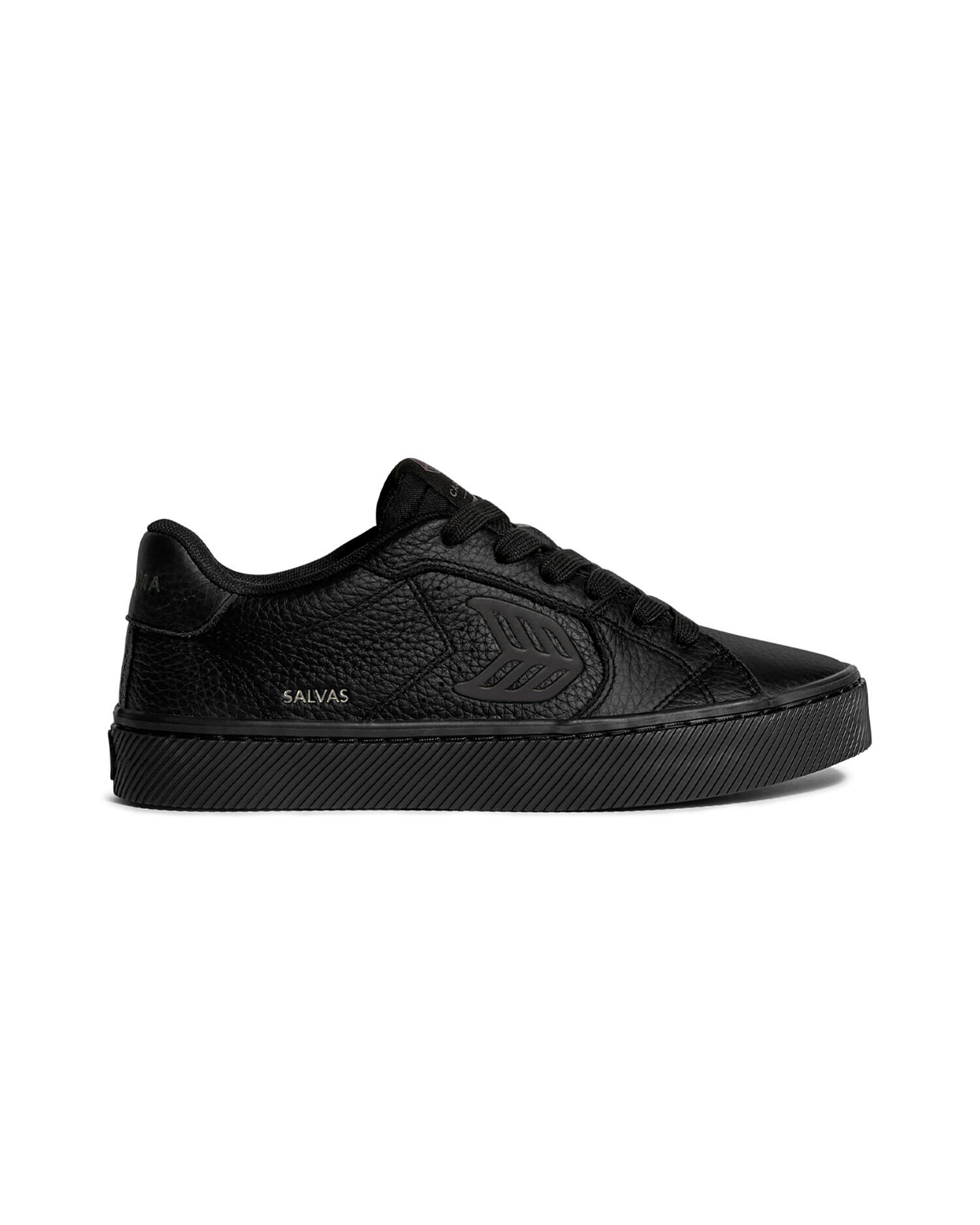 Sneakersy skórzane Cariuma Salvas Pebbled Leather All Black