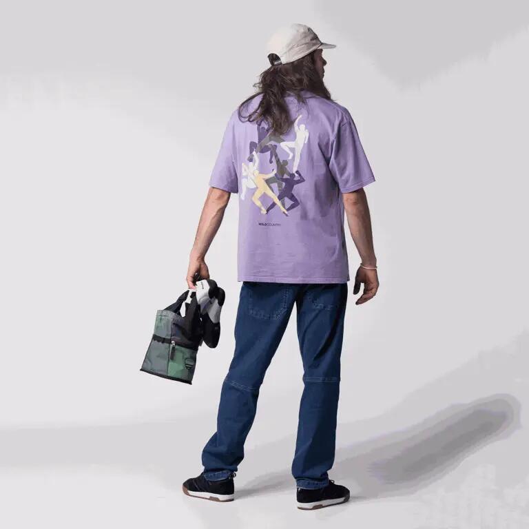 WILD COUNTRY Koszulka męska Sequence M T-Shirt amethyst-L 6/7