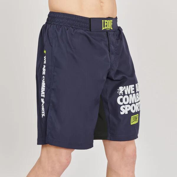 Short Leone Logo Wacs Albastru