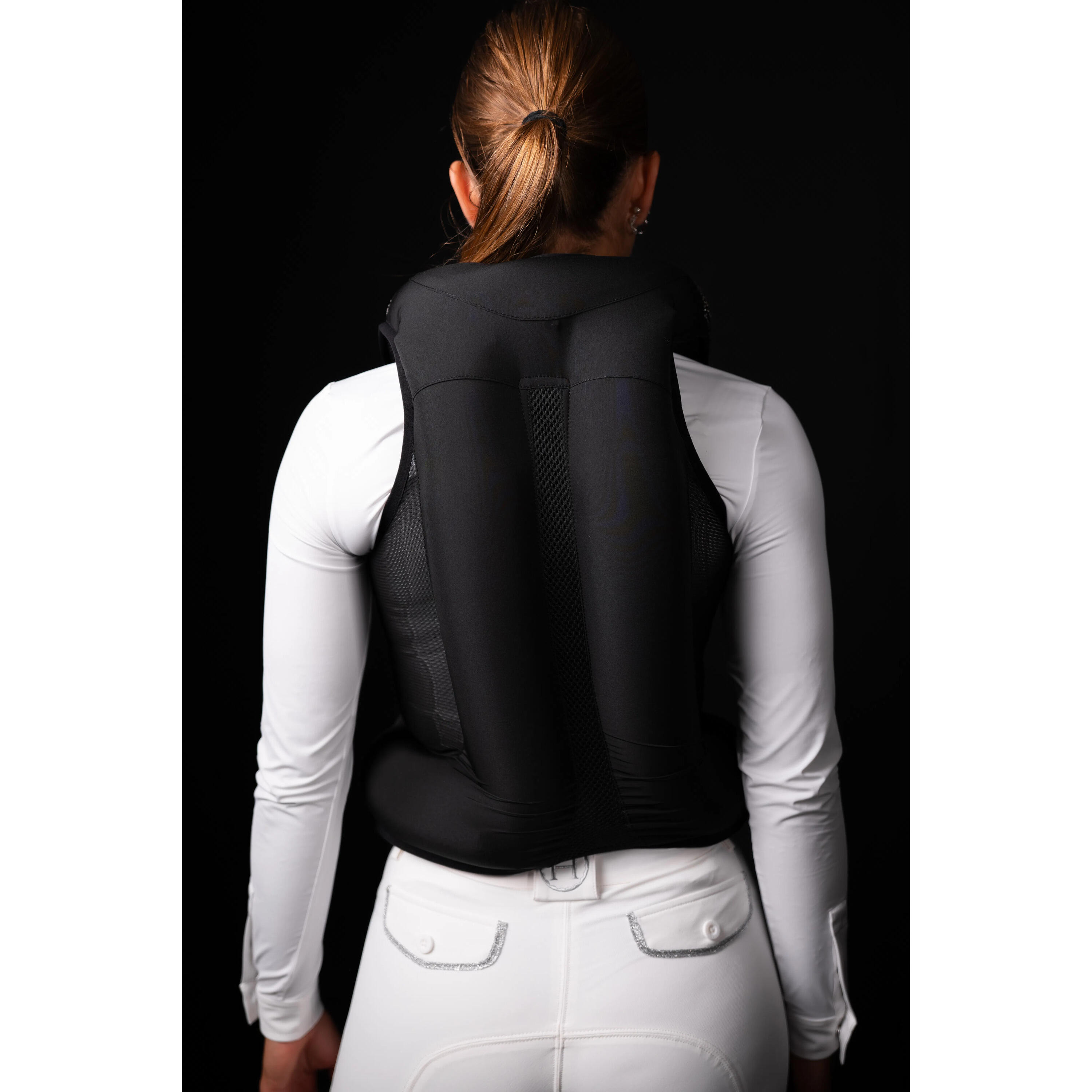 Gilet airbag équitation Seaver Safe Fit Crystal Rain 3/4