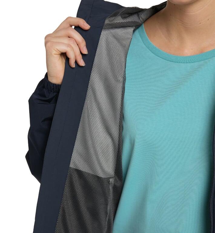 HAGLOFS Kurtka damska BETULA GTX JACKET WOMEN Tarn Blue-L 6/7